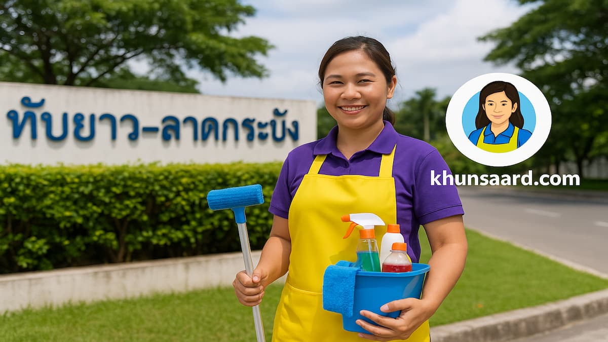 ทำความสะอาด ทับยาว-ลาดกระบัง