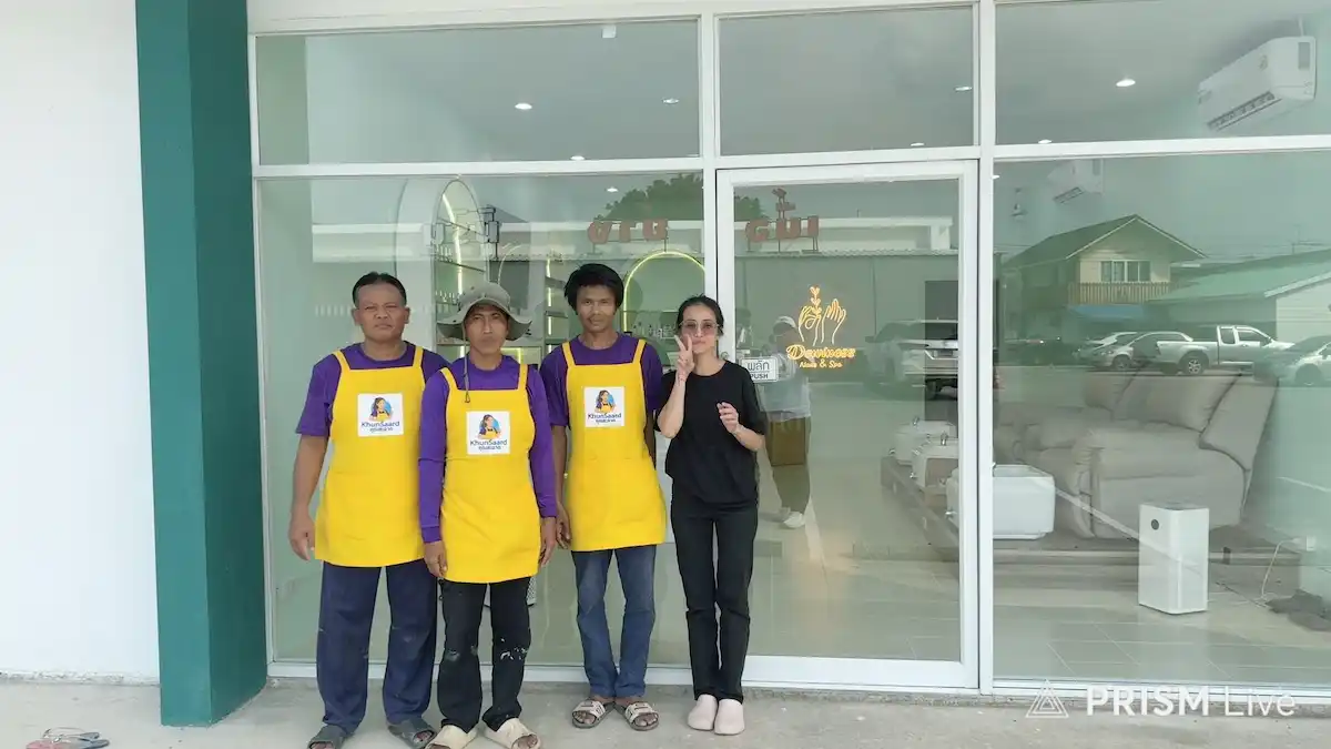 ทำความสะอาดร้านรามอินทรา