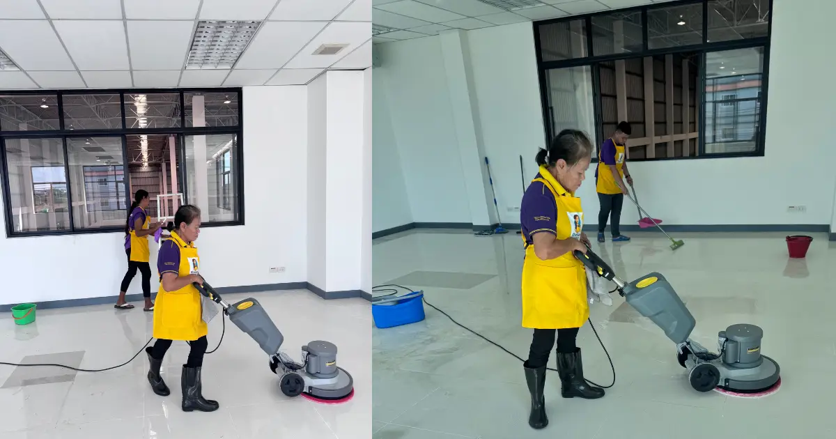 ทำความสะอาดลาดกระบัง 